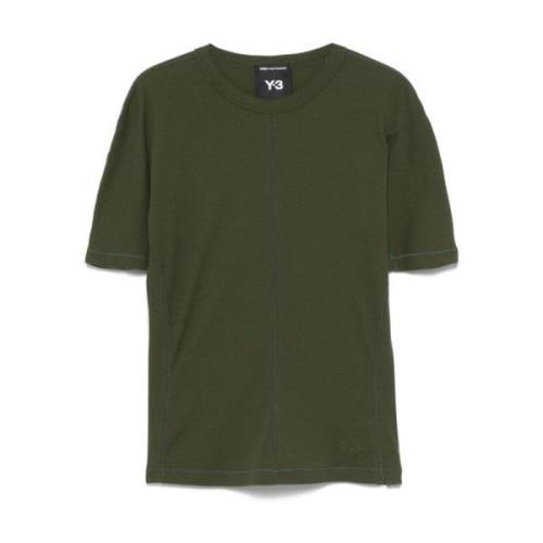 Y-3 Nightcarg Fitted Tee Green, Dam