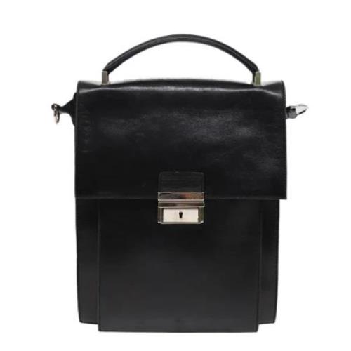 Fendi Vintage Pre-owned Laeder fendi-vskor Black, Dam