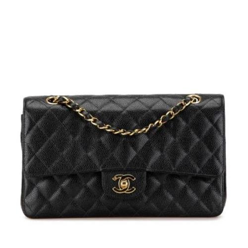 Chanel Vintage Pre-owned Laeder chanel-vskor Black, Dam