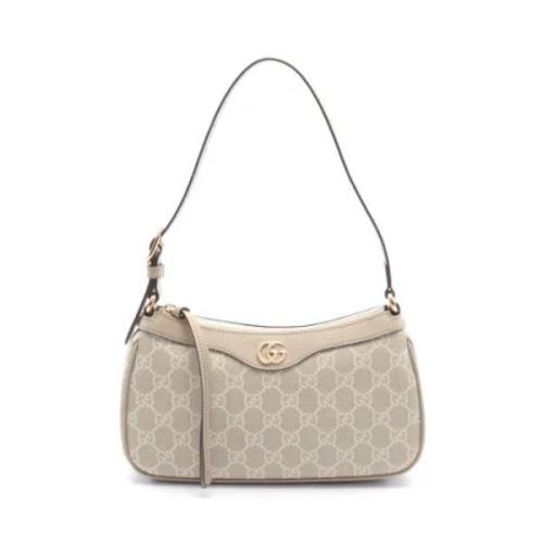 Gucci Vintage Pre-owned Laeder gucci-vskor Beige, Dam