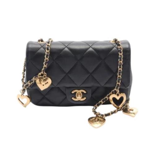 Chanel Vintage Pre-owned Laeder chanel-vskor Black, Dam