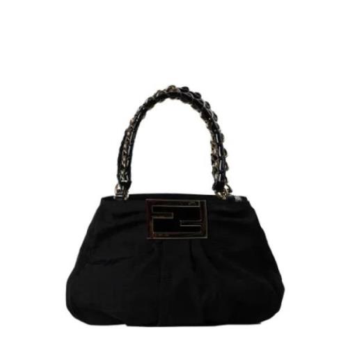 Fendi Vintage Pre-owned Canvas fendi-vskor Black, Dam