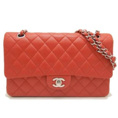 Chanel Vintage Pre-owned Laeder chanel-vskor Red, Dam