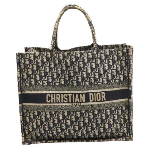 Dior Vintage Pre-owned Canvas dior-vskor Blue, Dam