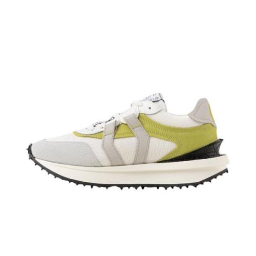 Mikakus Barcelona Retro Futuristiska Citron Sneakers Multicolor, Dam