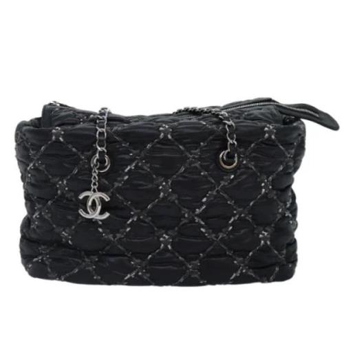 Chanel Vintage Pre-owned Tyg chanel-vskor Black, Dam