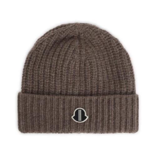 Moncler Ull Kashmir Dust Beanie Black, Unisex