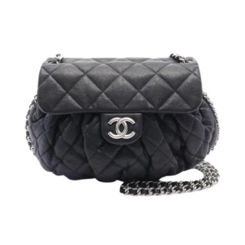 Chanel Vintage Pre-owned Laeder chanel-vskor Black, Dam