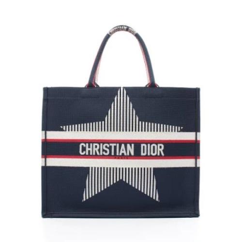 Dior Vintage Pre-owned Canvas dior-vskor Blue, Dam