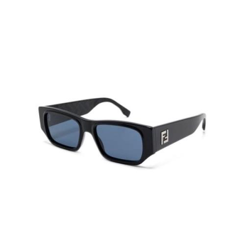 Fendi Fe40144I 01V Sunglasses Black, Herr