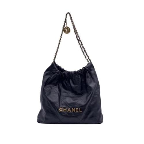 Chanel Vintage Pre-owned Laeder chanel-vskor Black, Dam