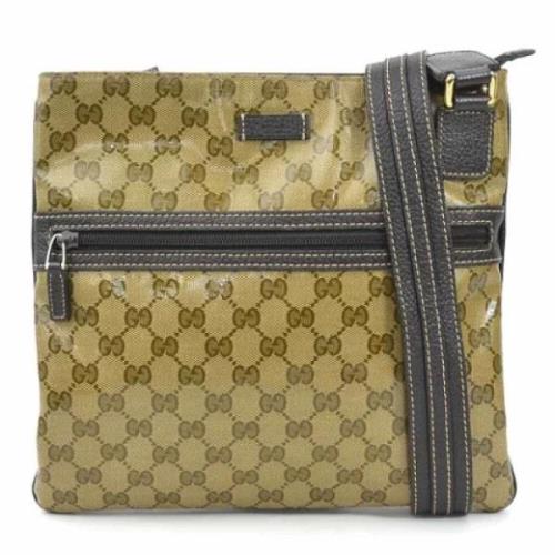 Gucci Vintage Pre-owned Canvas gucci-vskor Brown, Dam