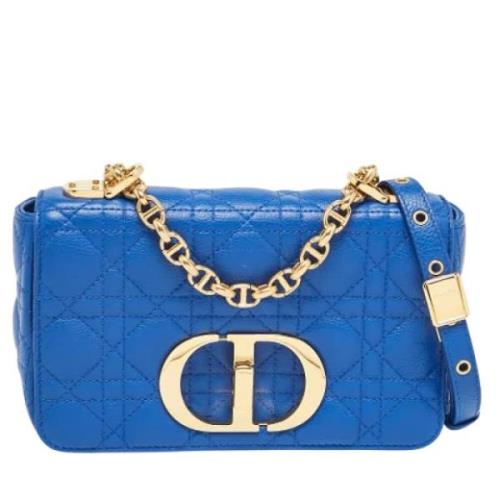 Dior Vintage Pre-owned Laeder dior-vskor Blue, Dam