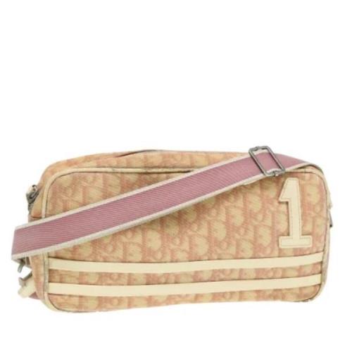 Dior Vintage Pre-owned Canvas dior-vskor Pink, Dam