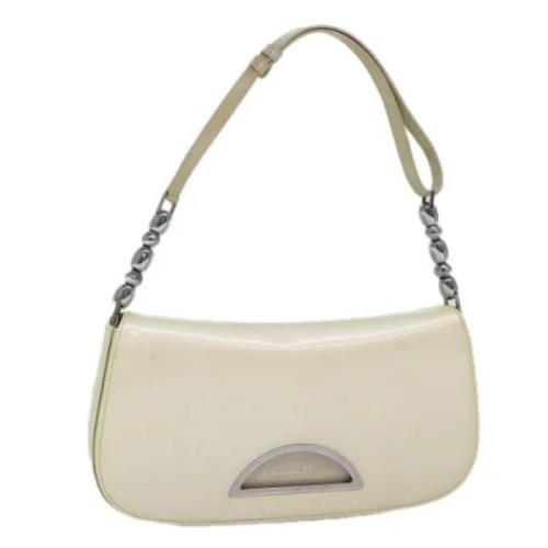 Dior Vintage Pre-owned Tyg dior-vskor White, Dam