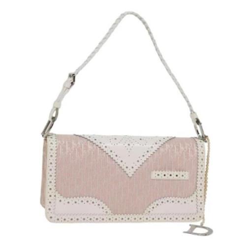 Dior Vintage Pre-owned Canvas dior-vskor Pink, Dam