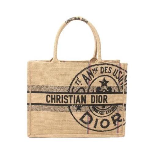 Dior Vintage Pre-owned Canvas dior-vskor Beige, Dam