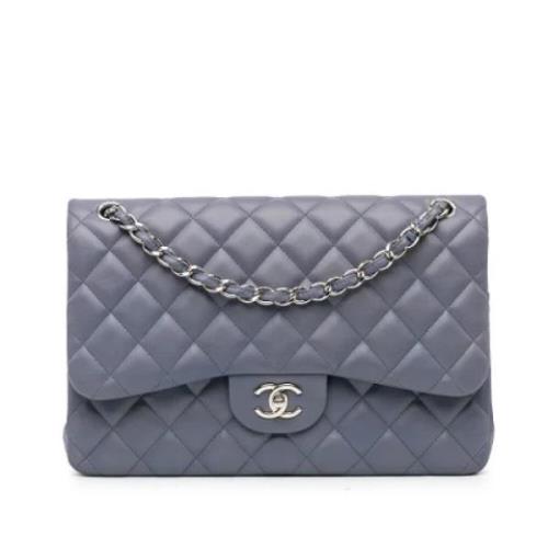 Chanel Vintage Pre-owned Laeder chanel-vskor Purple, Dam