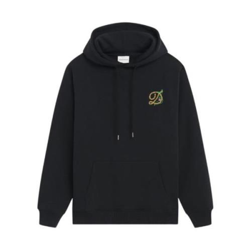 Drole de Monsieur Raisin Hoodie i Svart Black, Herr