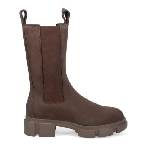 Copenhagen Studios Chokladbruna Signature Chelsea Boots Brown, Dam