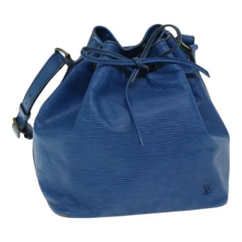 Louis Vuitton Vintage Pre-owned Laeder louis-vuitton-vskor Blue, Dam