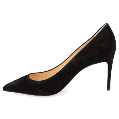 Christian Louboutin Laeder klackskor Black, Dam