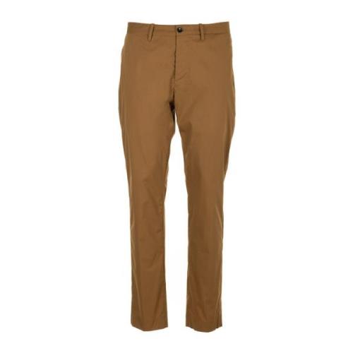 Nine In The Morning Brun Chino Byxor Slim Fit Brown, Herr