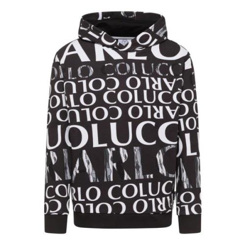 Carlo Colucci Urban Statement Hoodie - Black Friday Black, Herr