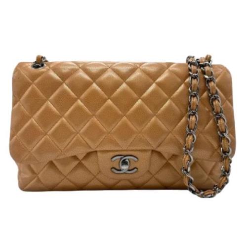 Chanel Vintage Pre-owned Laeder chanel-vskor Brown, Dam