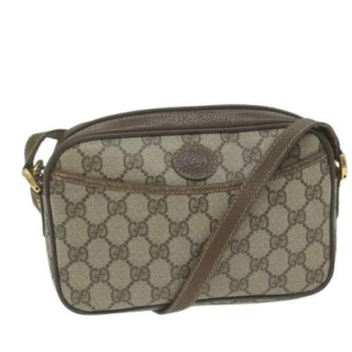 Gucci Vintage Pre-owned Laeder gucci-vskor Beige, Dam