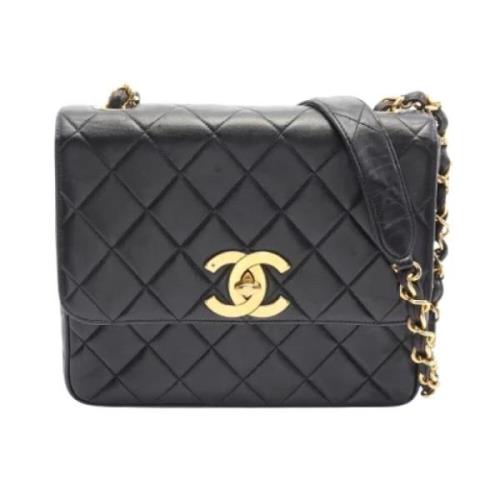 Chanel Vintage Pre-owned Laeder chanel-vskor Black, Dam