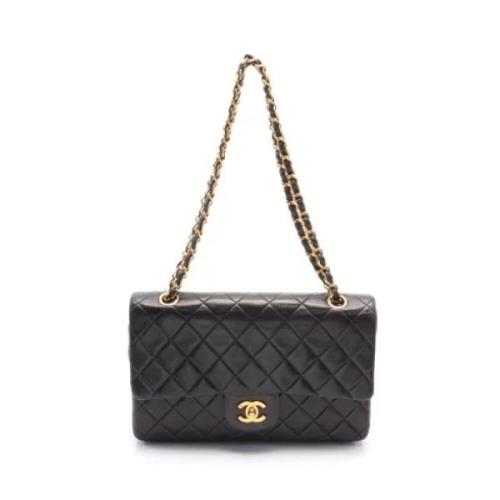 Chanel Vintage Pre-owned Laeder chanel-vskor Black, Dam