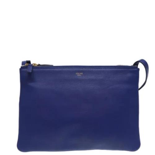 Celine Vintage Pre-owned Laeder celine-vskor Blue, Dam