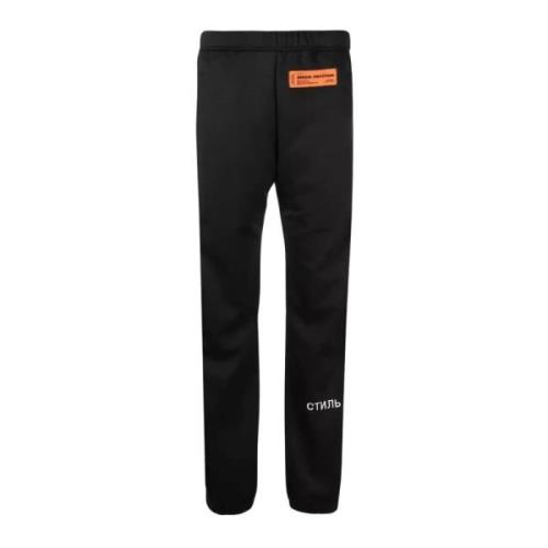 Heron Preston Svarta Sweatpants Stil '?????' Black, Dam