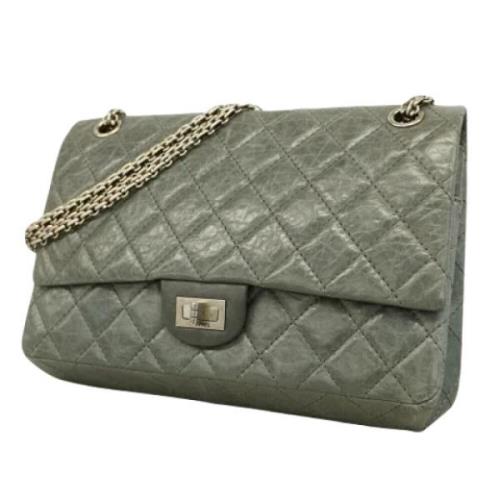 Chanel Vintage Pre-owned Laeder chanel-vskor Gray, Dam