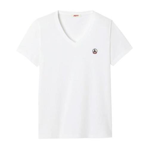 Jott Ekologisk Bomull T-shirt - Cancun Stil White, Dam