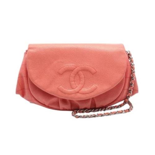 Chanel Vintage Pre-owned Laeder chanel-vskor Pink, Dam