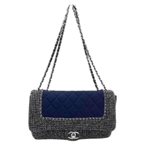 Chanel Vintage Pre-owned Canvas chanel-vskor Blue, Dam