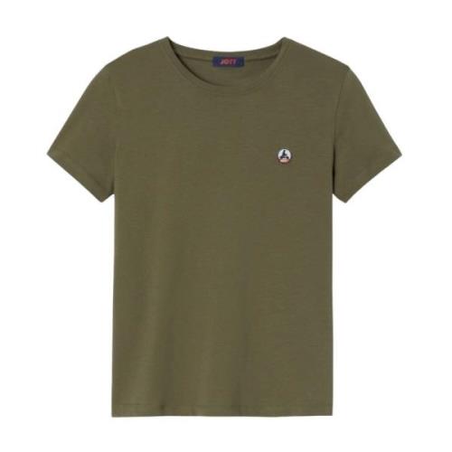 Jott Ekologisk Bomull Bas T-shirt - Grön Green, Dam