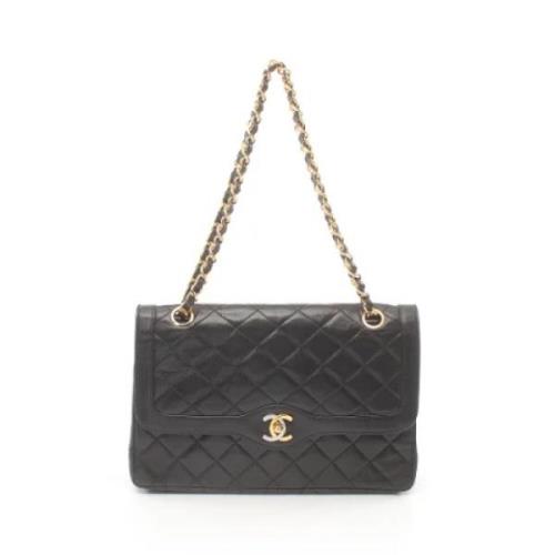 Chanel Vintage Pre-owned Laeder chanel-vskor Black, Dam