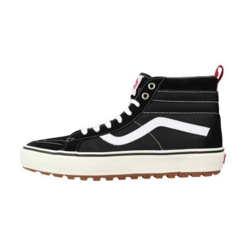 Vans Höga Top Sneakers för Utomhusäventyr Black, Herr