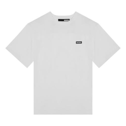 Rotate Birger Christensen Kortärmad rund hals T-shirt White, Dam