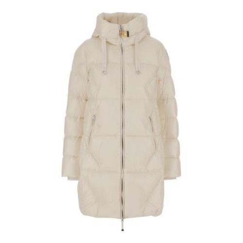 Parajumpers Moonbeam White Dunjacka med huva White, Dam