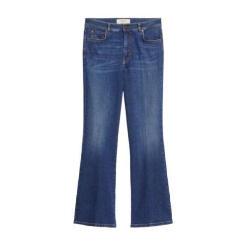 Max Mara Weekend Rapallo Jeans för Helgutflykter Blue, Dam