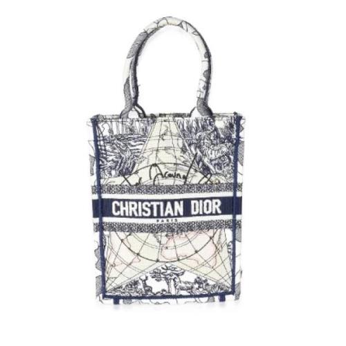 Dior Vintage Pre-owned Canvas dior-vskor Blue, Dam