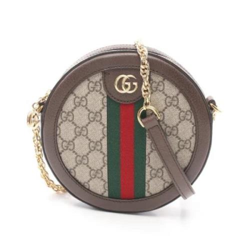 Gucci Vintage Pre-owned Laeder gucci-vskor Beige, Dam