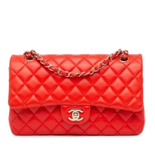 Chanel Vintage Pre-owned Laeder chanel-vskor Red, Dam