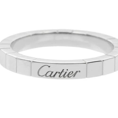 Cartier Vintage Pre-owned Vitt guld ringar White, Dam