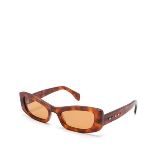 Marni F7X Nyama Havana Sunglasses Brown, Dam