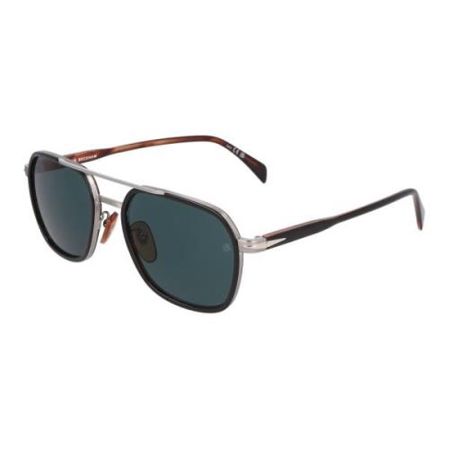 Eyewear by David Beckham Retrostil Solglasögonssamling Black, Unisex